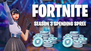 SPENDING 130000 VBucks in FORTNITE Spending Spree 27 [upl. by Lenz]