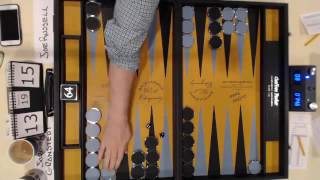 2016 Backgammon World Championship Final  Game 20 Abridged [upl. by Berty987]