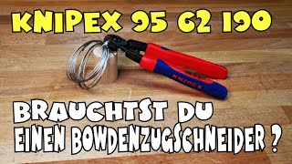 Wozu Knipex 9562190 Drahtseilschere Bowdenzugschneider [upl. by Cassius113]