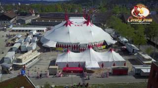 ➤NEW Schweizer National Circus Knie WOOOW  Winterthur 2017  4K [upl. by Akinehs]