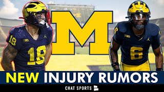 MORE Michigan Football Injury Rumors  3rd Stringer Starting On Offense  Eyes On Kirk Campbell [upl. by Herb]