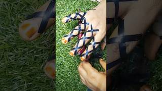 Cello tape finger mehndi trick🌿cellotapetrick cellotapehackfingers fingertapetrickfingermehndi [upl. by Ruhtra]