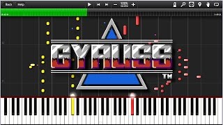 Gyruss NES  Main Theme【Synthesia Remake】 [upl. by Hartnett]