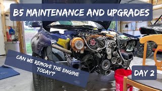 Day 2 of Maintenance and Upgrades Can we get the engine out [upl. by Kancler]