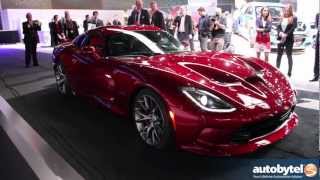 2013 SRT Viper at the 2012 New York Auto Show [upl. by Hidie253]