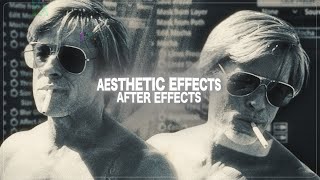 aesthetic effects w settings  after effects [upl. by Orabla231]