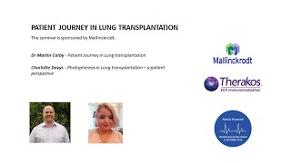 Transplantationsforum 2023 PATIENT JOURNEY IN LUNG TRANSPLANTATION [upl. by Attevaj]