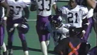 Northwestern Wildcats vs Wisconsin Badgers  101996 [upl. by Morry]