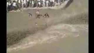 Qiangtang River Tidal Bore in Hangzhou China 钱塘江大潮 中国杭州 [upl. by Orwin90]