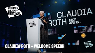 Claudia Roth  Welcome Speech  Reeperbahn Festival Opening Show 2023 [upl. by Japheth]