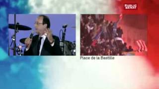 Discours de François Hollande à la Bastille [upl. by Ettezus]