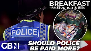 Police facing absolute TRAGEDY over poor pay as some bobbies fall back on food banks [upl. by Liba]