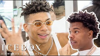 NLE Choppa Runs Into Lil Baby While Shopping For Jewelry [upl. by Christie]