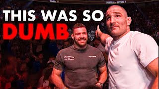 10 Dumbest DustUps in MMA History [upl. by Evaleen]