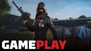 13 Minutes of PUBG Gameplay on PS4 [upl. by Ahsytal602]