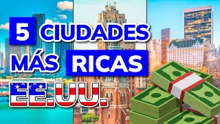 🥇 5 Mejores CIUDADES de ESTADOS UNIDOS para Vivir o Mudarse 2024 [upl. by Assiralc]