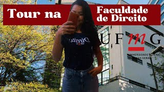 Tour pela Faculdade de Direito da UFMG  Conhecendo alguns ambientes [upl. by Llerot886]