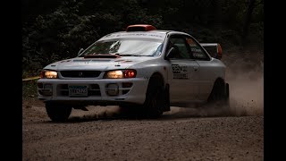 Ojibwe Forest Rally 2023 SS9 Kanten1 [upl. by Elle]