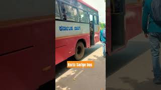 Ksrtc Sarige bus [upl. by Avrenim]