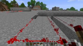 How to Make a Moving Bridge  Minecraft Redstone Tutorial [upl. by Bethina]