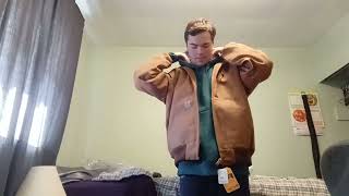 Owen quietly Unboxes a Carhartt Jacket [upl. by Bascomb]