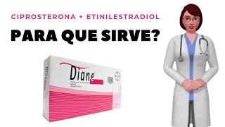 CIPROTERONA  ETINILESTRADIOL que es ciproterona etinilestradiol y para que sirve como usarla [upl. by Cassell]