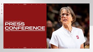 Stanford Womens Basketball Postgame Press Conference  UC Davis [upl. by Ahcarb]