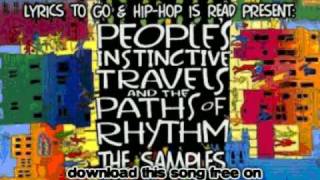 a tribe called quest  Luck Of Lucien  Peoples Instinctive [upl. by Urbai]