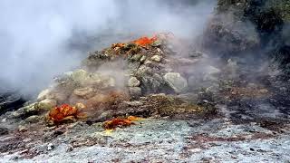 Campi Flegrei SUPERVOLCANO  Solfatara di Pozzuoli amp Fumarole Pisciarelli Italia Naples [upl. by Jea]