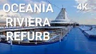 Jan 2023 Newly refurbished Oceania Riviera shiptour see more cruiseships at ddptravel 😀 [upl. by Yllim]