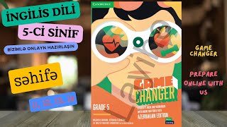 Game changer 5cü Sinif İngilis Dili səh 11 12 13 14  sahibafataliyeva language ENGLİSH [upl. by Jacobsen736]