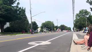 202324 Swartz Creek Marching Dragons Hometown Days Parade 6124 [upl. by Rebmyk]