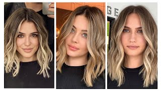 Trendiest Long Shaggy Bob Haircuts And Hairstyles For Carefree Women 2022 [upl. by Neelhtak]