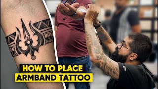 HOW I MAKE ARM BAND TATTOO [upl. by Audrey]