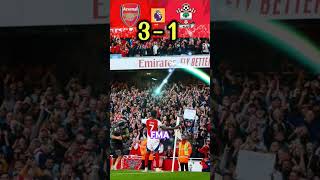 Arsenal vs Southampton 31 Highlights GoalsSaka Goal🔴🤩shorts premierleague football viralvideo [upl. by Fitzhugh]