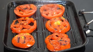 Pomodori Grigliati Bontà Estiva  Grilled Tomatoes Summer Recipe [upl. by Pitzer]