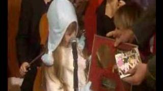 Connie Talbot age 7 Gets Gold for Over The Rainbow album [upl. by Endaira]