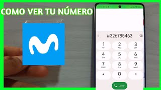 como VER MI NUMERO DE CELULAR MOVISTAR COLOMBIA muy fácil 2024 [upl. by Busiek]