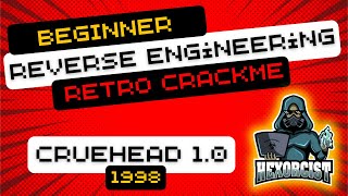 Retro Crackme  Reverse Engineering for Beginners [upl. by Nauwtna]