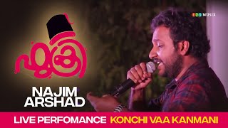 Najim Arshad Live Performance  Konchi Vaa Kanmani  Fukri Malayalam Movie [upl. by Ebsen285]