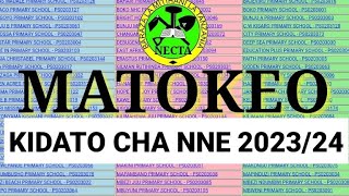 MATOKEO YA FORM FOUR 2023 NECTA CSEE RESULTS JINSI YA KUYAPATA [upl. by Beitch]