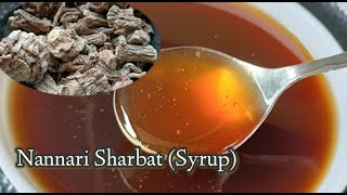 Nannari Sharbat Recipeనన్నారి షర్బత్Summer Refreshing drink Nannari Sharbat Ananthmool [upl. by Amaryl193]