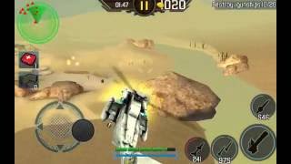 Air Defence Gunship Strike game [upl. by Salvidor]