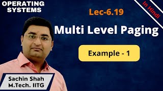 L619 Example of multi level paging and Effective memory access in multi level paging [upl. by Kelly]