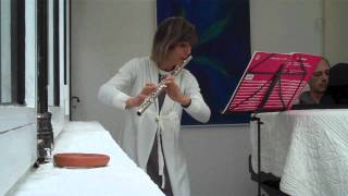 danses roumaines de Bartok  flute Muriel Gallotpiano Christian Gallot [upl. by Alwyn234]