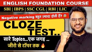 How to solve Cloze Test for SBI PO IBPS PO 2024  Cloze Test English Tricks [upl. by Vanhomrigh51]