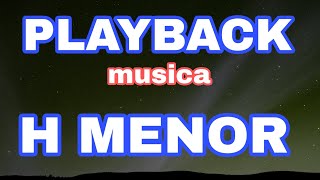 PLAYBACK DE PISADINHA H MENOR ritimo Marcynho Sensação karoake [upl. by Thynne190]