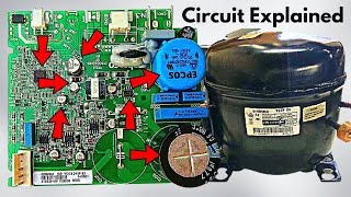 Embraco Refrigerator Compressor Inverter Board Circuit Explained [upl. by Solracsiul]