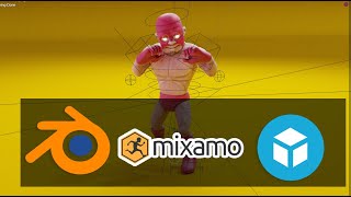 HOW TO USE MIXAMO PLUGIN FOR INSIDE BLENDER3D TAKE DO ANIMATION  NIGERIAN PIDGIN ENGLISH [upl. by Aljan324]