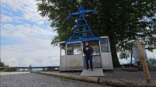 Die Alte Gondel von der Pfänderbahn Bergbahn Pfänder  Der Berg am Bodensee in Österreich [upl. by Napier532]